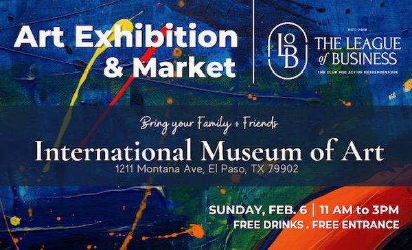 LOB, Art Exhibition & Market, poster